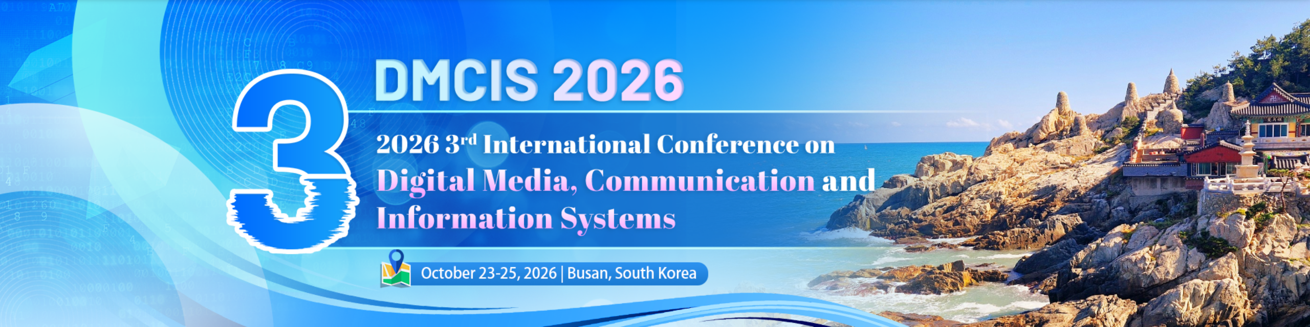 TPC Chair, DMCIS 2026