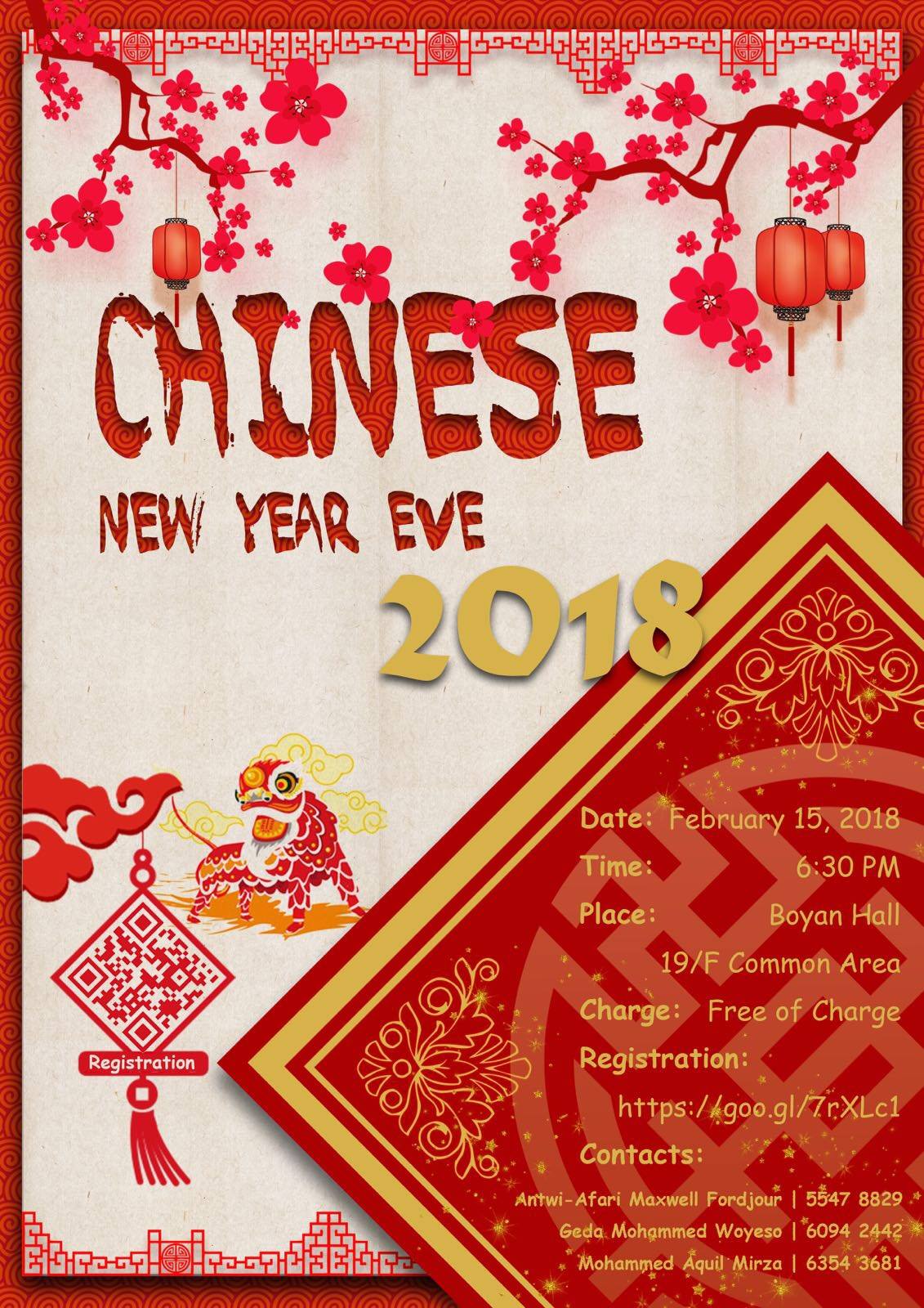 Chinese New Year Eve